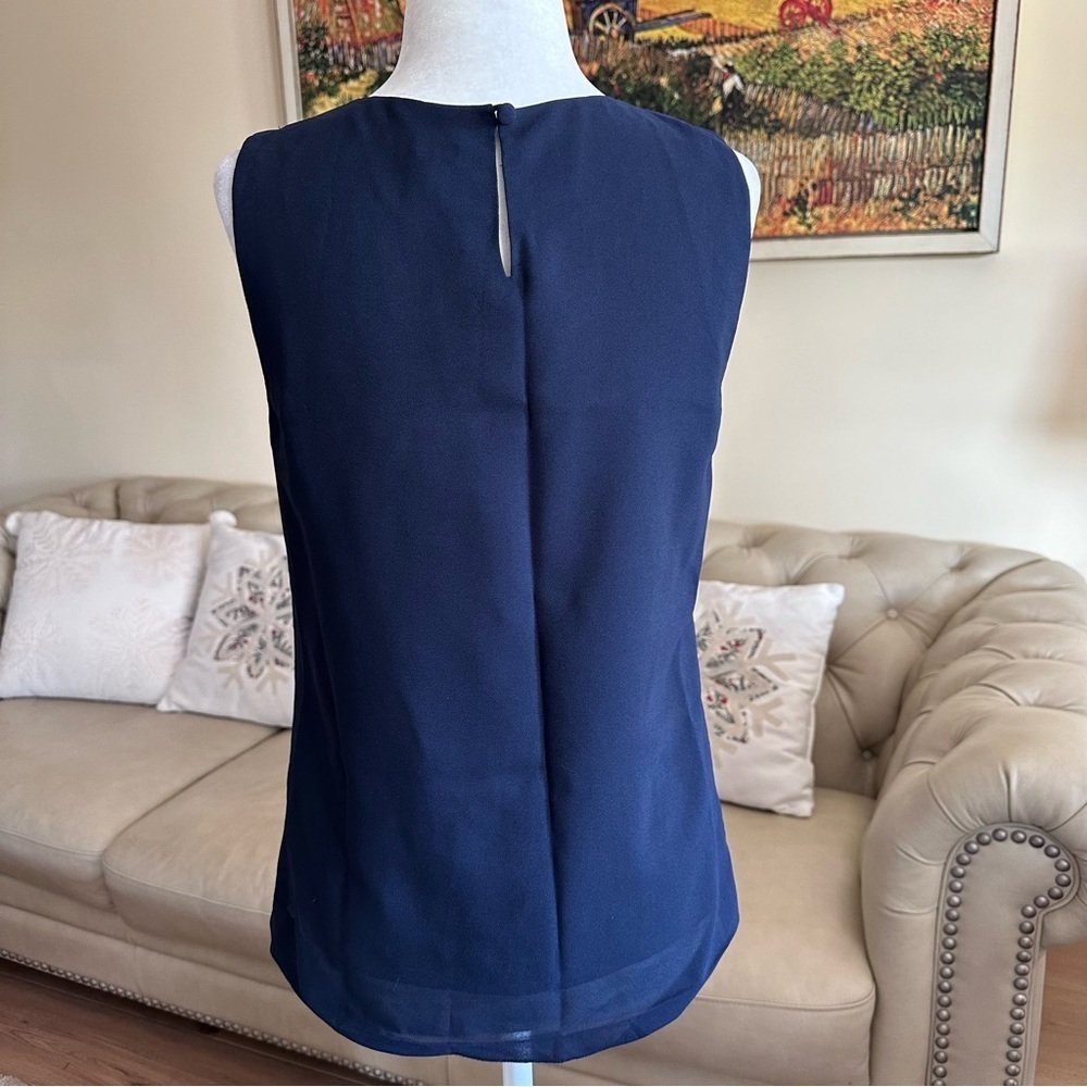 J. Crew beaded sleeveless top - Picture 2 of 7